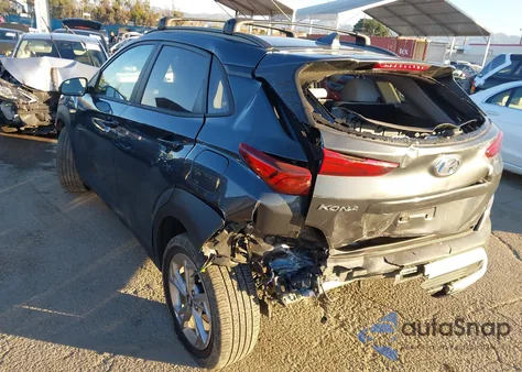 2022 Hyundai Kona Sel from USA, damaged, VIN KM8K62AB4NU881249